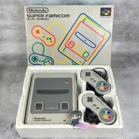 Nintendo Super Famicom Console SFC SNES Japanese Language Edition Working Tested