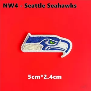 NFL Iron on Patch Seattle Seahawks American Football Free shipping - Picture 1 of 2
