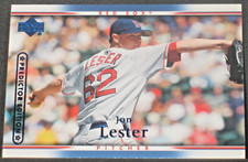 Jon Lester 2007 Upper Deck Predictor Edition Blue Parallel #76 Boston Red Sox