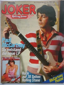 Musik Joker 9/79, Linda Ronstadt, Paul McCartney, Fats Domino, Amanda Lear - Bild 1 von 12