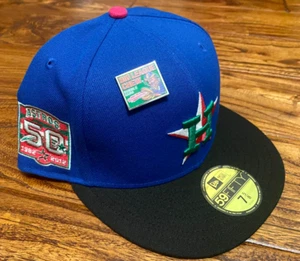 Houston Astros New Era 59FIFTY Hat Big League Chew Watermelon Fitted 7 5/8" - Picture 1 of 6