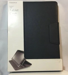 NEW NSIGNIA BLACK 12" Folding Tablet Case Adjustble 360 deg. secure protection - Picture 1 of 4