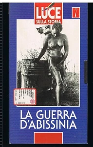 LUCE SULLA STORIA - LA GUERRA D'ABISSINIA - N°7 - VHS - Picture 1 of 2