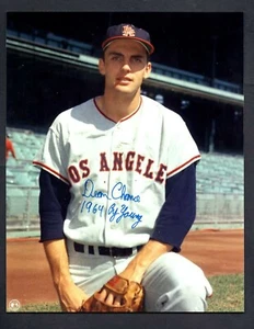 Dean Chance Signed 8x10 Photo 1964 CY Young inscription Angels SHIPPING IS FREE - Picture 1 of 1