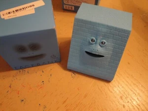 Face Bank Piggy Bank Coin Eater Funny Bank sunsbell Money Eating Coin Blue #N31 - Picture 1 of 6