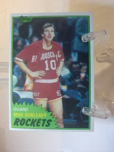 Tarjeta de baloncesto Topps 1981-82 #MW85 - Mike Dunleavy - Houston Rockets (96960) - Imagen 1 de 2