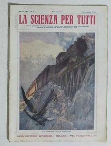15773 Wissenschaft für alle - a. XXI Nr. 02 Traum 1914 - Jungfraubahn - Bild 1 von 6