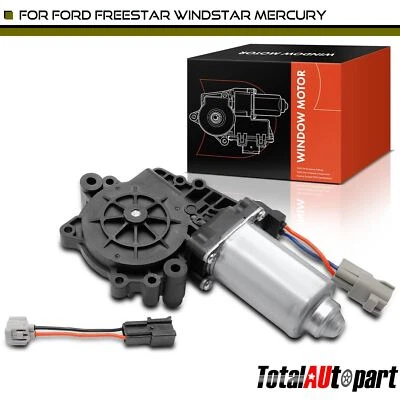Motor de ventana eléctrica con 2 pines para Ford Freestar Windstar Mercury delantero derecho Foto 1 de 4