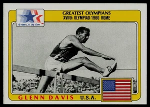 1983 Topps Greatest Olympians #97 Glenn Davis USA - Picture 1 of 2