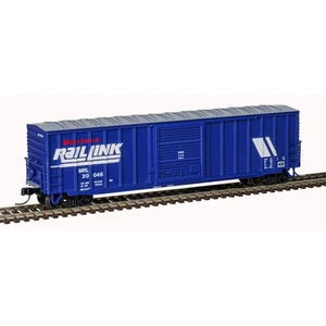 N ATLAS 50 006 358 MRL Mon Rail L Precision Design 50' Rib Side Boxcar #20046 - Picture 1 of 2
