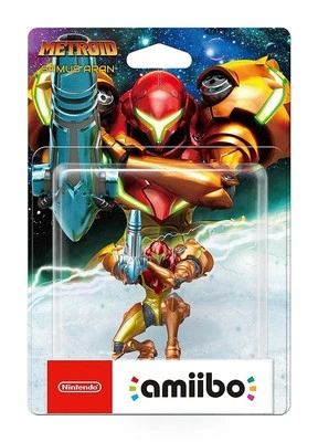 Nintendo Amiibo Metroid Samus Aran Figure NINTENDO