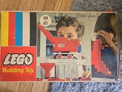 VTG LEGO Building Toy 1960s Samsonite  Corp #450 - Image 1 of 4