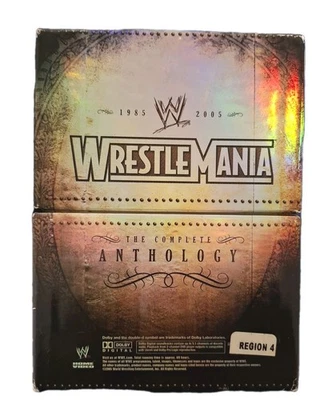 WRESTLEMANIA VOLUME I II III & IV COMPLETE ANTHOLOGY 1985 - 2005 DVD WWE 1 2 3 4 - Image 1 of 4