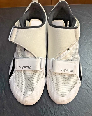 Nike Superrep Cycle 2 Zapatos de Ciclismo de Interior para Hombres 9.5 Blanco Negro SPD Botines Foto 1 de 4