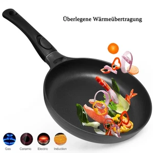 Bratpfanne Grillpfanne Ø28cm Mit abnehmbarem Griff und Antihaftbeschichtet - Bild 1 von 9