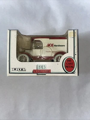 Vintage ACE Hardware Die Cast Metal 1913 Model Bank Truck Forth Edition USA Made - Image 1 of 4