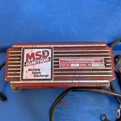 MSD Ignition Multiple Spark Discharge Ignition Box 6200  - Image 1 of 4