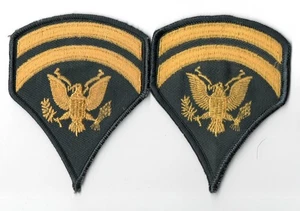 Specialist 6 US Army Rank Patch Lot Chevrons AG44 Vietnamkrieg SPC E6 - Bild 1 von 2