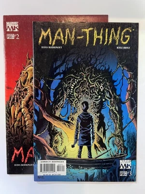 MAN-THING #2 & 3  Marvel Knights Comics (2 Comic books) - Image 1 of 3