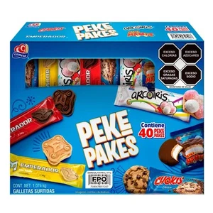 Gamesa Peke Pakes Assorted Cookies – 40-Pack (2.37 lbs) - Picture 1 of 3