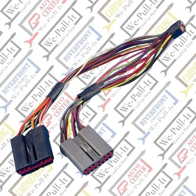 98-02 Ford Crown Victoria Grand Marquis Climate Control WIRING HARNESS PLUGS - Image 1 of 4