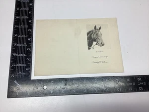 P-1 7 ART PAPER ETCHING PRINT ENGRAVING SEASONS HORSE BOLD HOUR GEORGE D WIDENER - Picture 1 of 10