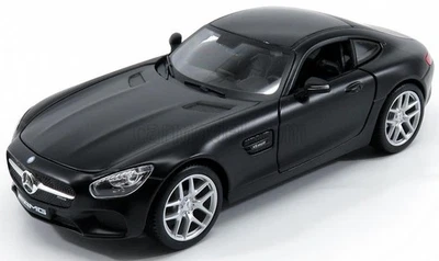MODELLINO AUTO STATICO MAISTO MERCEDES BENZ GT-S AMG C190 2014 NERO SCALA 1/24 - Immagine 1 di 4