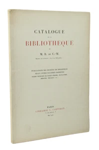 Catalogue vente aux enchères beaux livres à l’Hôtel Drouot – 1932 - Picture 1 of 4
