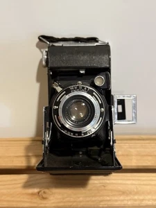 Ensign 320 Selfix Folding Film Camera with 6.3 105mm Lens + Case - Picture 1 of 8
