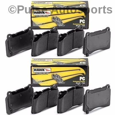 Hawk Ceramic Brake Pads (Front & Rear Set) for 2009 - 2016 Audi S4 S5 - Image 1 of 1