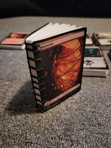 mtg card sketchbook/notebook - Mountain (Hari & Deepti) - 50 pages - Picture 1 of 5