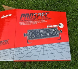 Radio casete AM/FM/MPX marina resistente a la intemperie PROSPEC Sea-9010 *SIN PROBAR* - Imagen 1 de 7