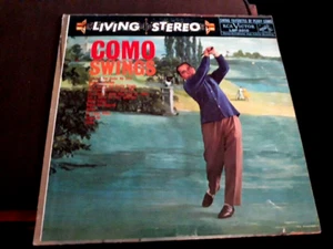 Vintage vinyl record album PERRY COMO SWINGS LP-2010 RCA VICTOR - Picture 1 of 8