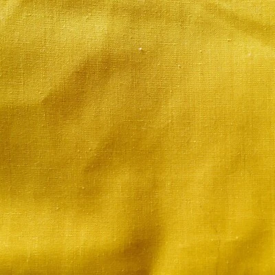 Solid Yellow Cotton Fabric- 1 yard 26 inches  - Image 1 of 2