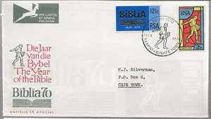 1970 SWA FDC Year of the Bible 2 - Picture 1 of 2