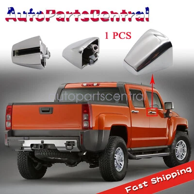 Cubierta de tapa de extremo de manija de puerta exterior delantera o trasera nueva para 06-10 Hummer H3 cromo Foto 1 de 4
