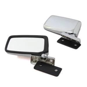 CHROME DOOR MIRROR SET FIT NISSAN DATSUN 620 PICK UP TRUCK 720 520 521 B310 120Y - Foto 1 di 6