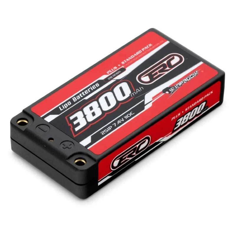 Sunpadow LiPo Akku 2S 7,4V 3800mAh 110C Hardcase Shorty Slim 4mm #SW256406 - Bild 1 von 1