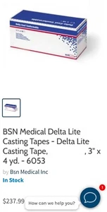 Delta-Lite Conformable 3 in X 4 yd Cast Tape - Picture 1 of 13