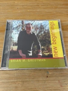 BRIAN M. GREUTMAN New Beginnings RARE CD MINT - Picture 1 of 2