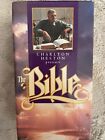 Charlton Heston Presents The Bible 2 Vhs Set New Testament And Old Testament