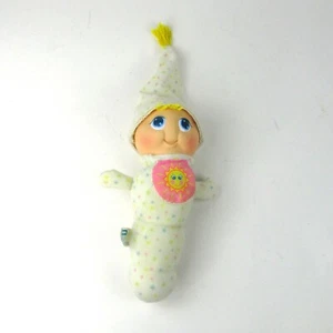 Peluche pupazzo Playskool Glow Worm vintage anni 80 1986 due facce non funzionante Hong Kong CARINO - Foto 1 di 8