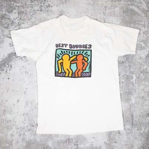 Camiseta Keith Haring Buddies Vintage Años 90 - Imagen 1 de 1