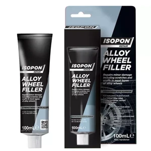Isopon Alloy Wheel Filler Tube Repair Kit Strengthened with Real Aluminium 100ml - Picture 1 of 1