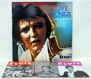 ELVIS PRESLEY Love Songs Vinyl LP K-Tel NE 1062 UK 1979 VG/VG+ 3 Free Magazines - Picture 1 of 3