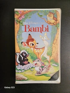 Bambi Black Diamond Edition Walt Disney Classics (VHS, 1989) - Picture 1 of 4