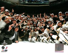 BOSTON BRUINS Center Ice 8x10 Photo Stanley Cup Champions 2011 Licensed