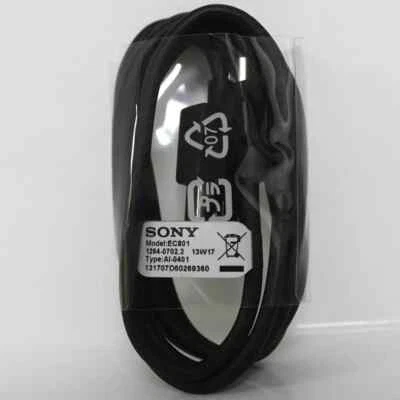 Original Sony EC801 USB to Micro-USB Charge Data Cable for Xperia Play - Image 1 of 4