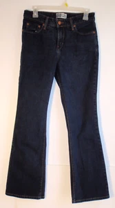 Levis Strauss Signature Blue Jeans Misses 8 Short Mid-Rise Bootcut 98% Cotton - Picture 1 of 14