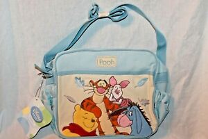 NEW WITH TAGS  WINNIE THE POOH AND FREINDS DIAPER BAG 9" X 10" 